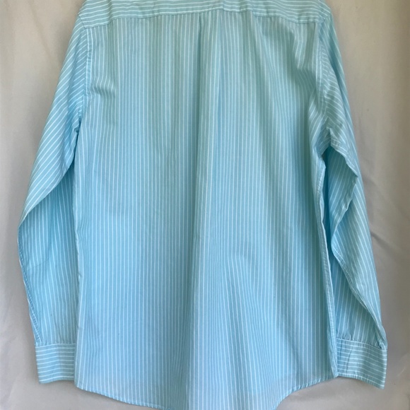 Mens large Tommy Hilfiger blue/white Button down - Picture 5 of 6